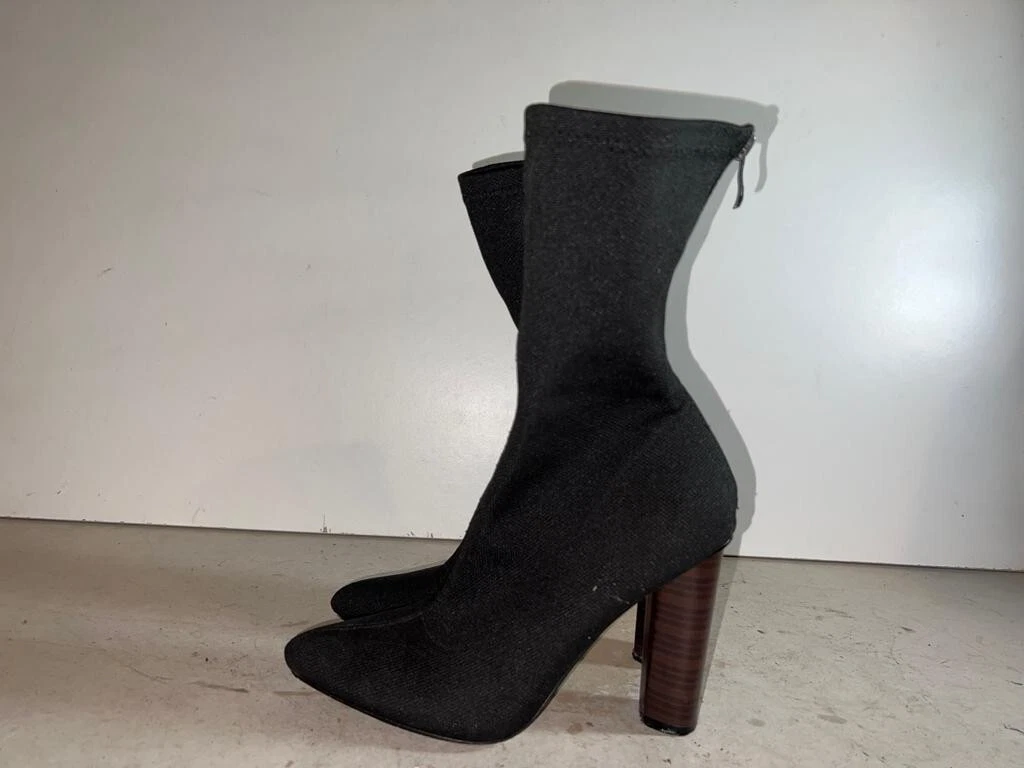 Stretch high hotsell heel ankle boots