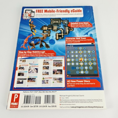 Disney Infinity Marvel Super Heroes Official Game Guide / Strategy Guide - Picture 2 of 4