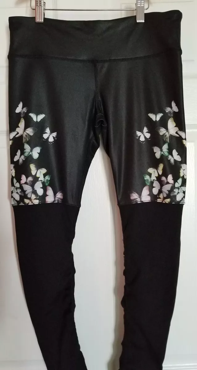 Alo Yoga Gypset Goddess Butterflies Leggings Size Medium