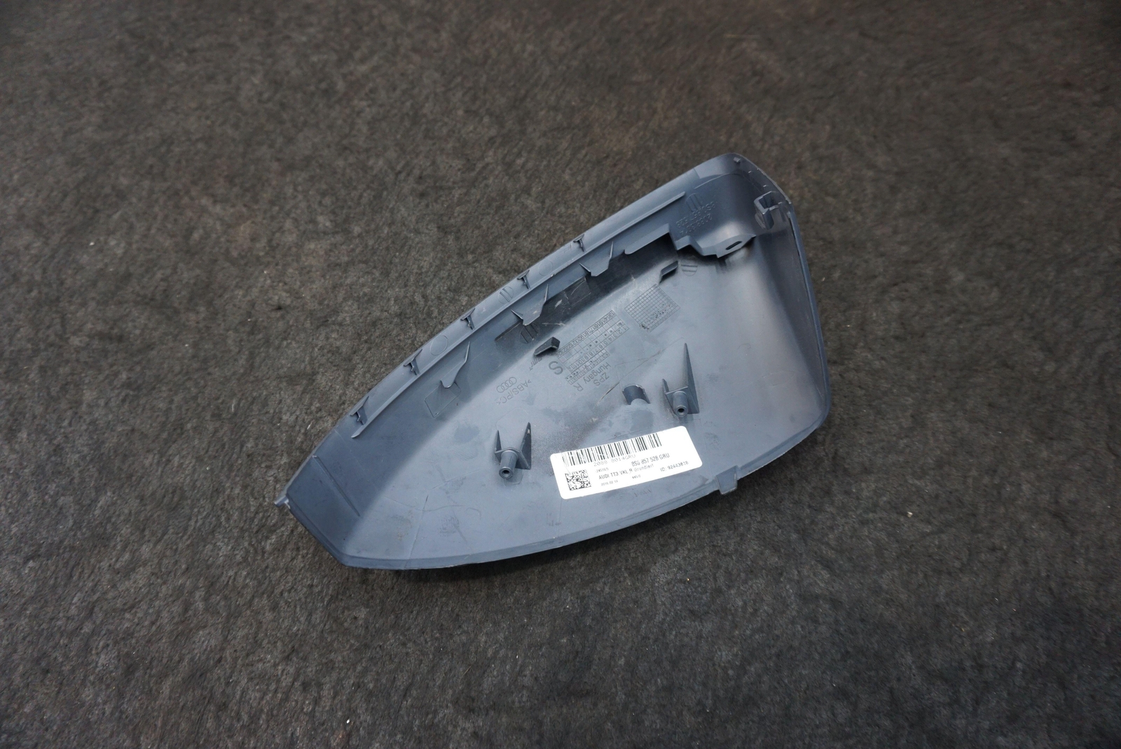 Set 2 Front Right Door Mirror Cap Primed OEM 8S0857528 Audi R8 GT4 4S 2016-18