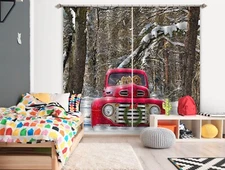 3D Car Dog A4327 Transport Photo Curtain Window Blockout Fabric Amy 2023