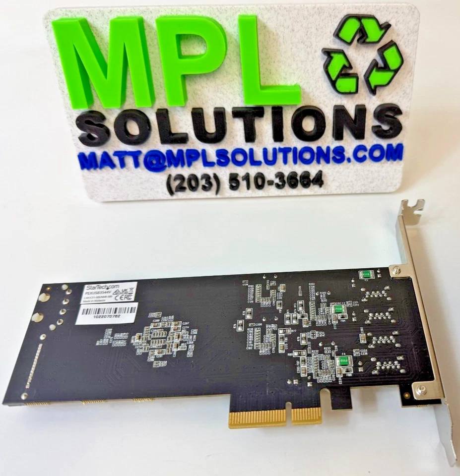 StarTech.com 4 Port USB 3.0 PCIe Card w/ 4 Dedicated 5Gbps Channels PEXUSB3S44V - Image 2 of 2