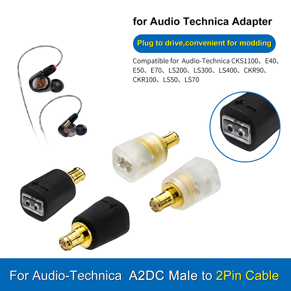 A2DC Male to Female Headphone Cable Adapter for Technica  ATH-LS70iS