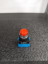 IDEC AOW220-R TW 22mm Metal Bezel Red Pushbutton