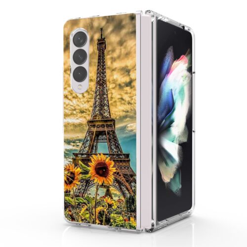 Protex Case Designed For Samsung Galaxy Z Fold 3 CaseTransparent Clear - Afbeelding 1 van 97