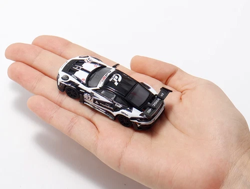 Aurora 1:64 Black 992 GT3 RS #37 Racing Sports Model Diecast Metal Car - Picture 10 of 11