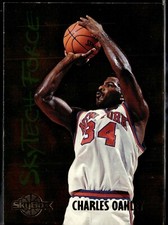1995-96 Skybox Skytech Force #SF18 CHARLES OAKLEY New York Knicks B6