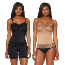 Rhonda Shear Lace Overlay Camisole 590151-J