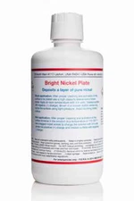 Bright Nickel Plating Solution - For Electroplating 1000ml / 32 oz