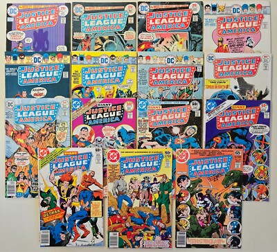 Justice League Of America DC Comics Bronze Age Lot-15 *See List In Description