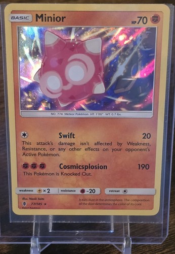 Minior 77/145 Sm-Guardians Rising Holo