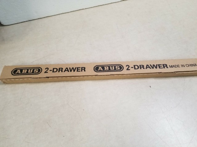 Abus 07020 22 5inch Chrome File Bar 2 Drawer Grey For Sale Online Ebay