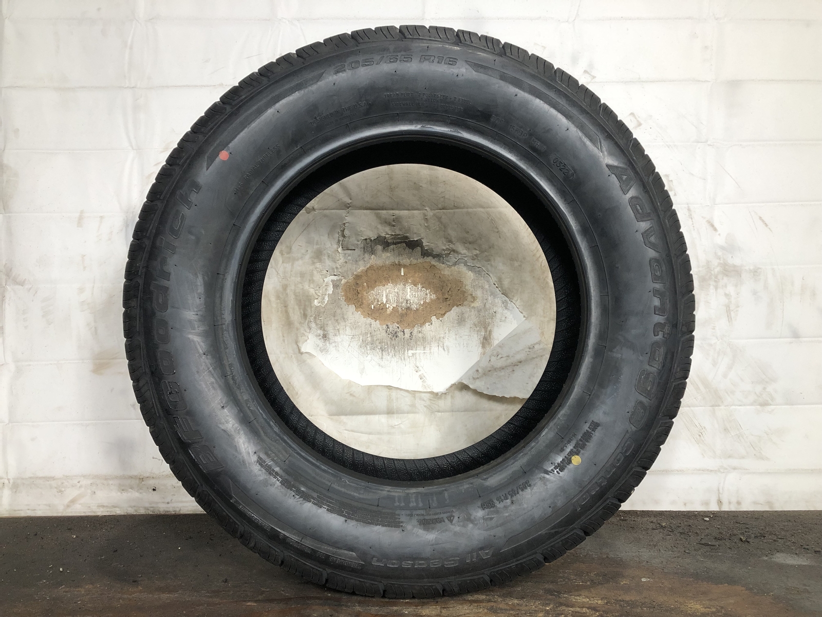 BFGoodrich Advantage Control All Season P205/65R16 205 65 16 | Load ...