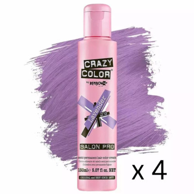 Crazy Color Salon Pro 54   Lavender   150ml / 5.07oz - Pack of 4