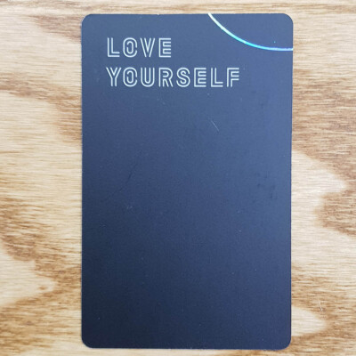 V Taehyung Official Photocard BTS Love Yourself Tear R Version