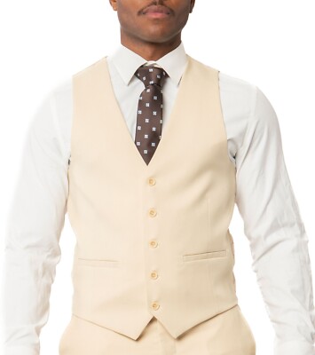 mens dress vest slim fit Trending Men's Suit Sleeveless Slim Fit Paisley Floral Dress Vests (T3 –  Deals DejaVu main image 0