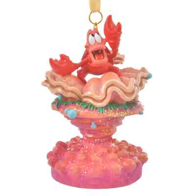Disney Store Kleine Meerjungfrau Sebastian singendes Ornament Sound unter dem...
