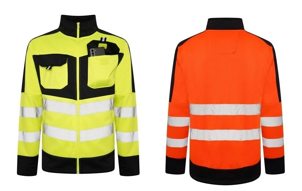 HI VIS HIGH VISIBILITY FLEECE JACKET WORK 3 ZIP HOODIE EN ISO 20471 Certified
Opens in a new window