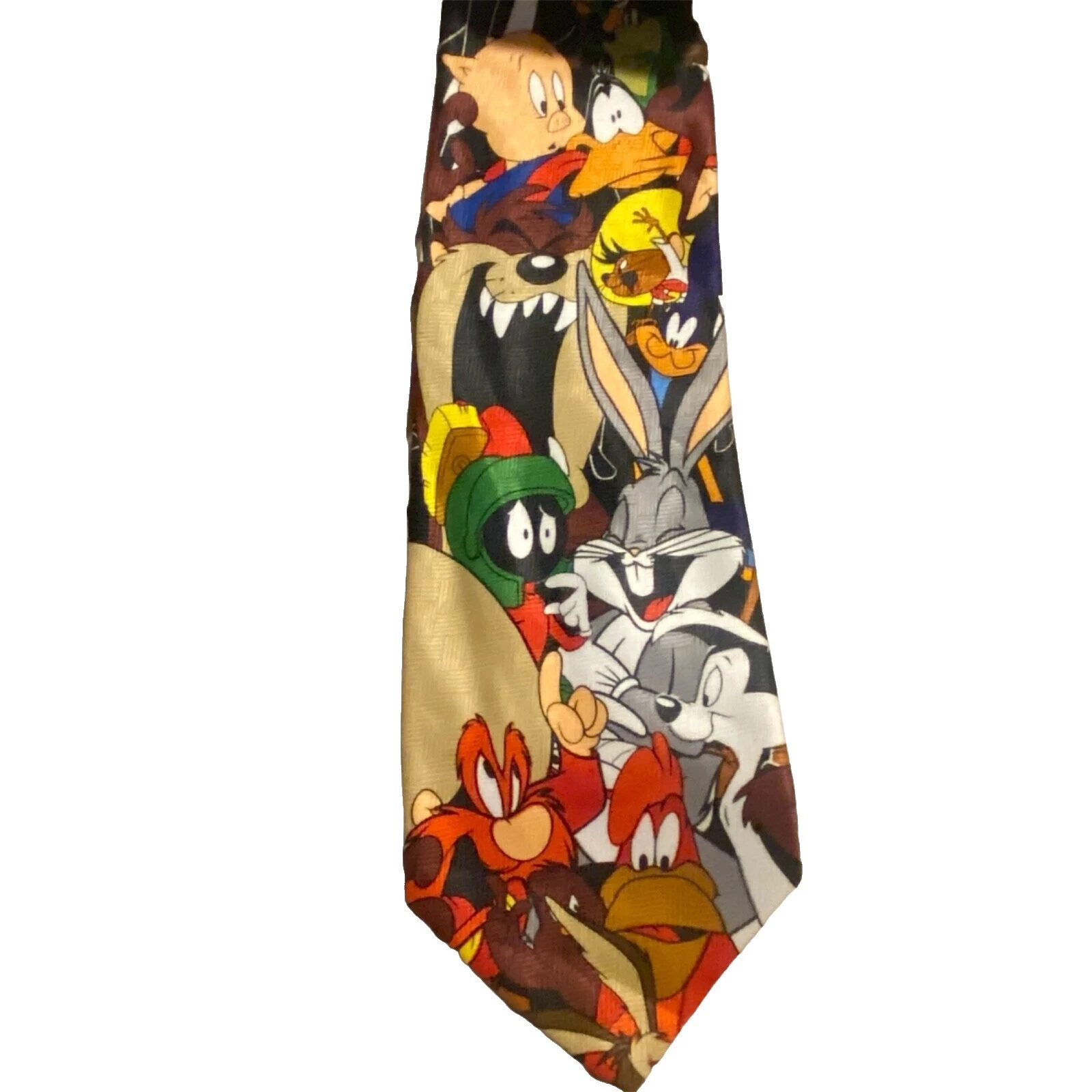 Lazos de poliéster multicolor Looney Tunes para hombres
