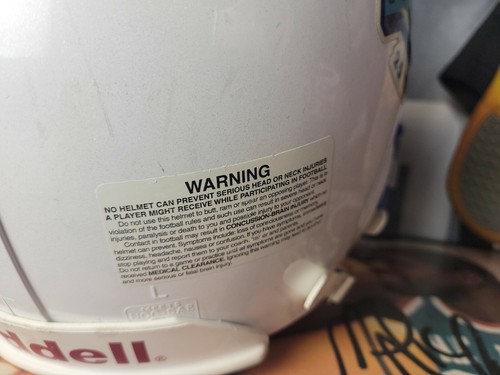 Casco Riddell NFL 2004 Pro Bowl TAGLIA INTERA 25 anni alle Hawaii super RARO - Foto 8 di 12