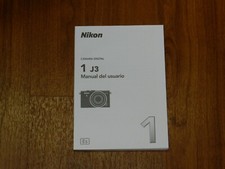 Genuine Nikon One 1 J3 Instruction User Guide Manual 107 page SPANISH ONLY