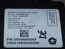 CHRYSLER/DODGE/JEEP WIRELESS IGNITION NODE RECEIVER  MODULE  P/N 56046803AF