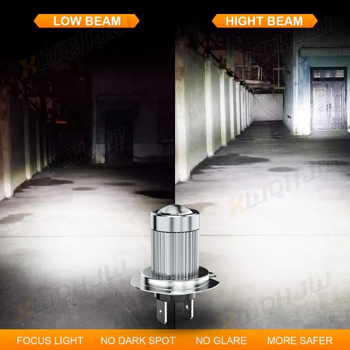 Faro LED H7 bombillas 6000K para Kawasaki ZX636 Ninja ZX-6R 2005-06 2009-15 ZX6R - Imagen 7 de 12