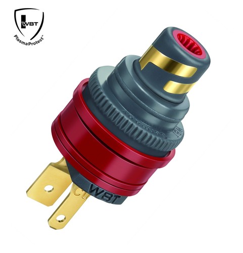 2 x WBT-0210 Cu nextgen WBT-PlasmaProtect™ vergoldet Cinchbuchse RCA female plug - Picture 3 of 3