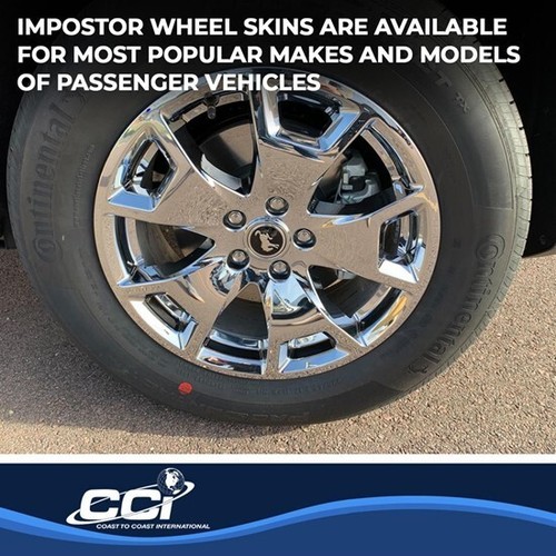 4 Chrome 17" Wheel Skins Hub Caps Rim Full Covers for 21-2023 For Bronco Sport - Picture 9 of 9