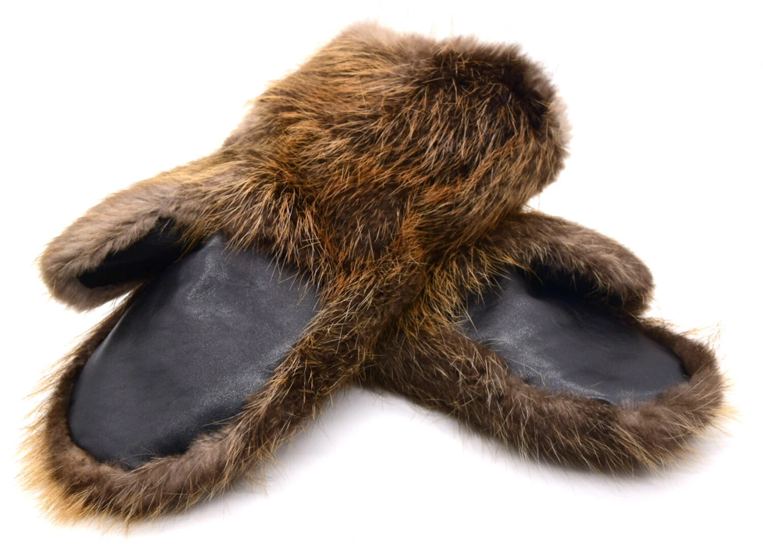 Winter Men Fur Mittens , Real Beaver Fur ( L)
Opens in a new window or tab
