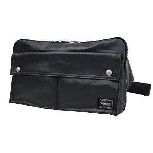 Yoshida & Co. PORTER Freestyle West Bag M Black 707-07147 NEW Made In Japan Yoshida & Co. PORTER Freestyle West Bag M Black 707-07147 NEW Made In Japan