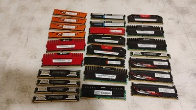 19x 8GB PC3 Desktop Ram Memory   Type U Mixed Brands & Speeds SHIELDED UNTESTED