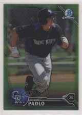 2016 Bowman Chrome Prospects Green Refractor 80/99 Kevin Padlo #BCP23 i6j