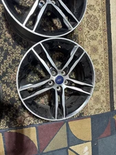 18" FORD FOCUS FACTORY OEM BLACK MACHINED ALLOY WHEEL RIM 18x8 2015-2018