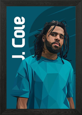 J Cole Gerahmtes Wandbild Poster Leinwanddruck Bild