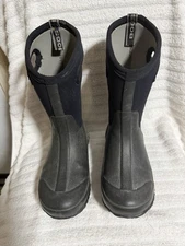 BOGS Classic High Handle Waterproof Winter Boot Black 52065-001 Size 3 Youth