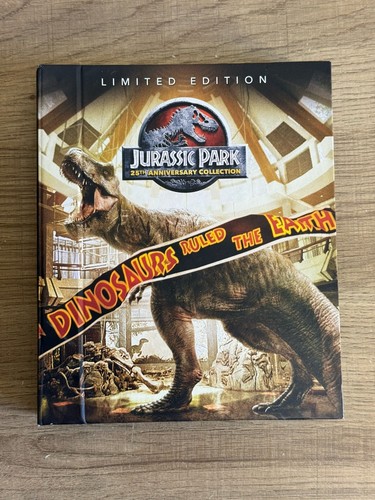 Jurassic Park 25th Anniversary Collection 4-Movies (4K Ultra HD, 2018, Blu-ray) - Picture 5 of 14