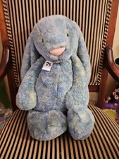 Jellycat Big Bashful Azure Luxe Bunny, Big 20 inches. So Soft!!