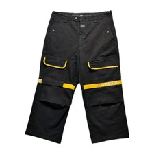 Vintage Marithe Francois Girbaud Shuttle Jeans Men 36x27 Black Y2K Baggy