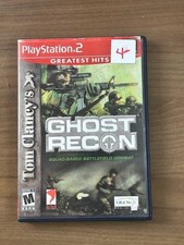 Tom Clancy's Ghost Recon PS2 PlayStation 2 Greatest Hits Complete w/ Manual