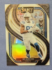 2024 Panini Select - Mo Alie-Cox  #12/35 White Prizm Premier Level  Colts 
