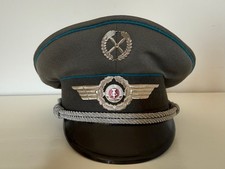 Casquette d'officier de l'armée de l'air de la RDA NVA -  période Guerre Froide