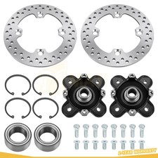 Front Wheel Hub Rotors Bearings 2set For Polaris Ranger 1000 Crew Xp 2017-2022 Front Wheel Hub Rotors Bearings 2set For Polaris Ranger 1000 Crew Xp 2017-2022