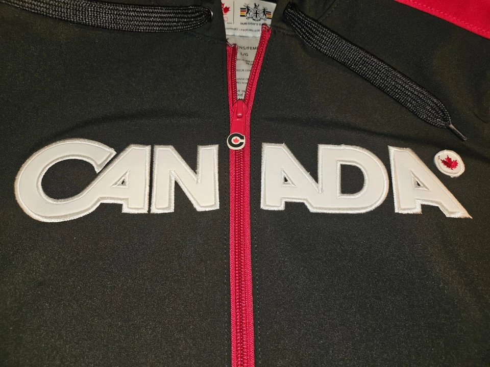 CHAQUETA DE POLIETILENO HBC HUDSONS BAY 2010 VANCOUVER CANADÁ OLIMPICS SOFT SHELL PARA MUJER L Foto 3 de 4