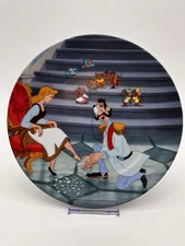 Disney Knowles Collector Plate Cinderella " IF THE SHOE FITS " 1990- No cert.