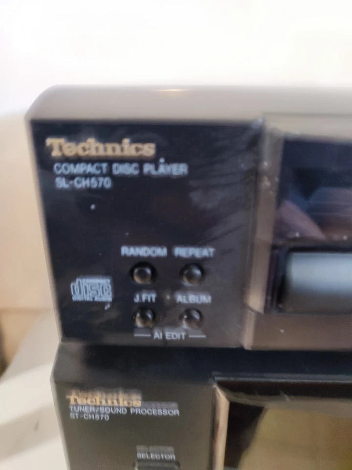 SYSTEME STEREO TECHNICS AMPLI SE + CD SL + TUNER ST CH570 FONCTIONNE - Photo 3/4