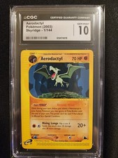Aerodactyl Skyridge 1/144 CGC 10 Pokémon TCG English 2003 on eBay