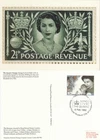 Queen 40 Years Accession GB NPM 92/3 Postcard FDC London EC 1992 (148090)