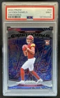 2024 Panini Prizm Jayden Daniels Fireworks RC Rookie #24 Commanders PSA 9