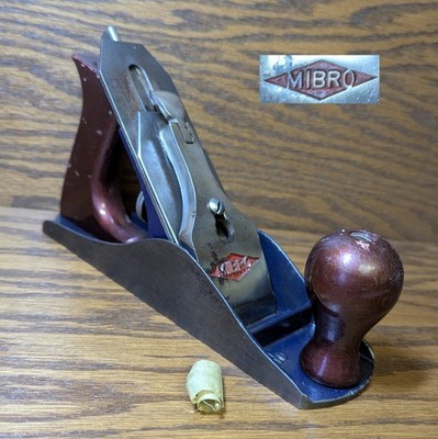 Vintage Mibro No. 4 Hand Plane - Millard Brothers Ltd - Trade School GD User